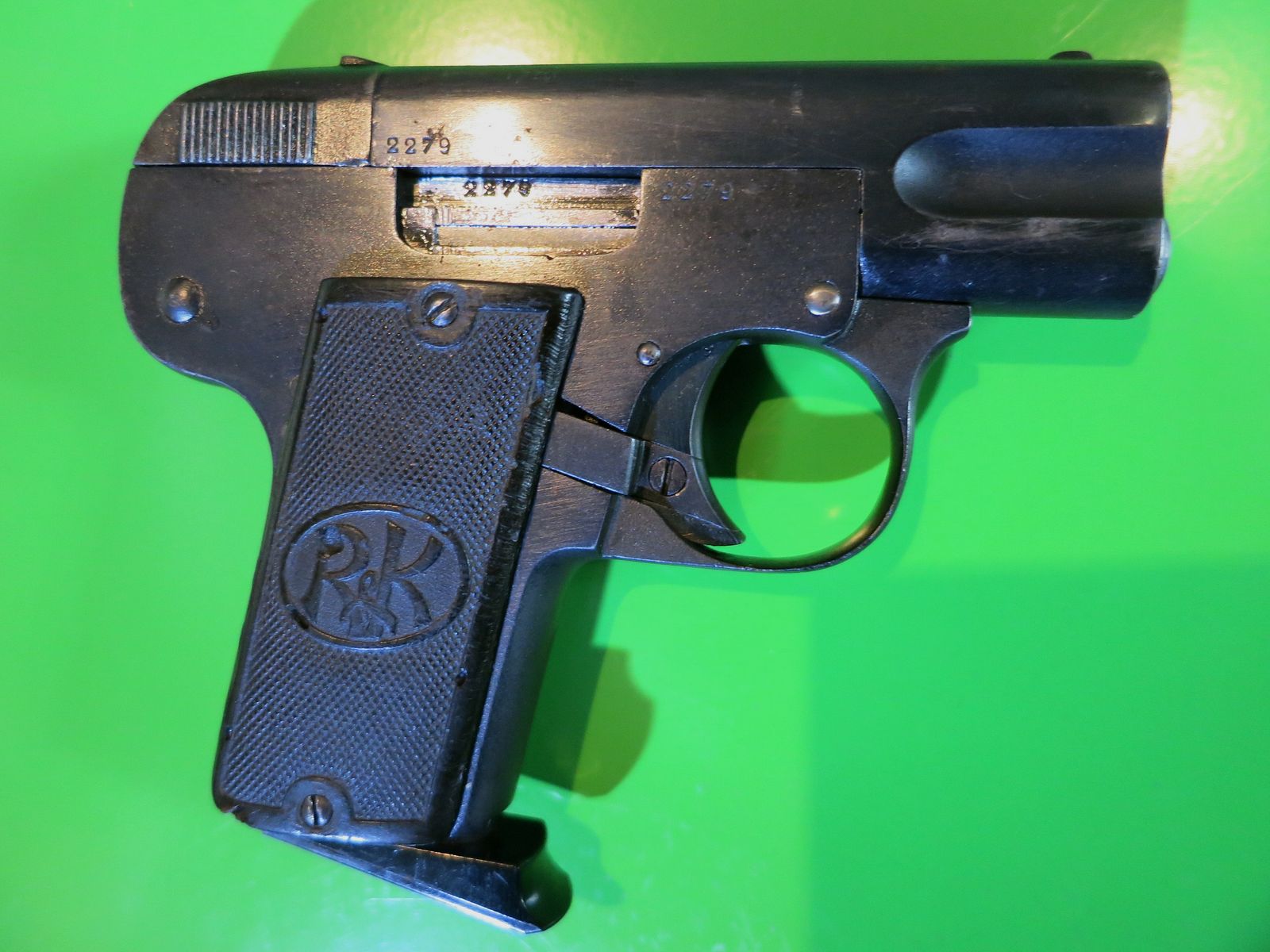 Robar & de Kerckhove, BREVETTE MELIOR M1909, 6,35 BROWNING       #27-