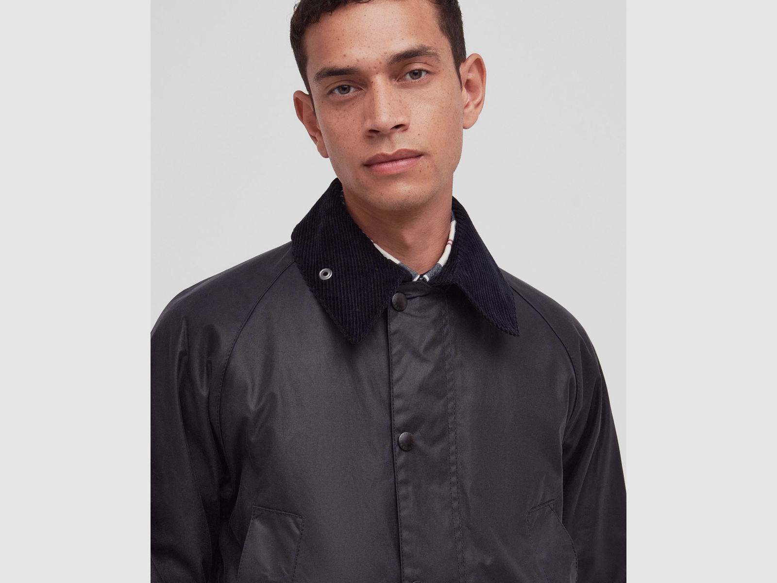 BARBOUR Wachsjacke Classic Bedale Navy