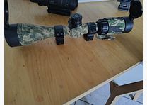 Walther ZF 3-9x44 Sniper Zielfernrohr Set – inkl. Montage & BB-Fang / Kugelfang