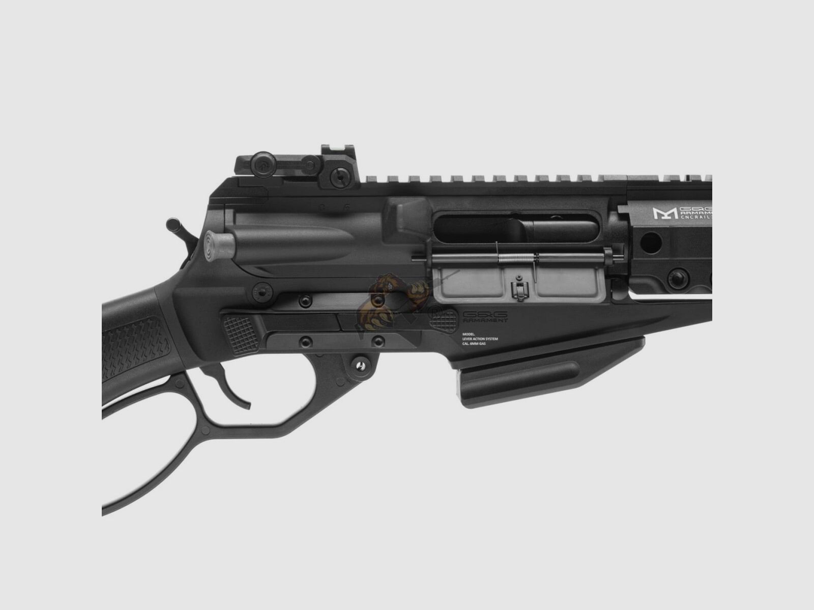 LevAR 15" Rifle de acción por palanca a gas con guardamanos de aluminio en negro -F- | G&G, imagen 3 de 10