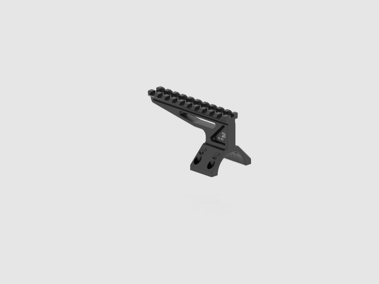 ZCO Zero Compromise Picatinny Rail 36mm Montage Klemmring Oberteil schwarz