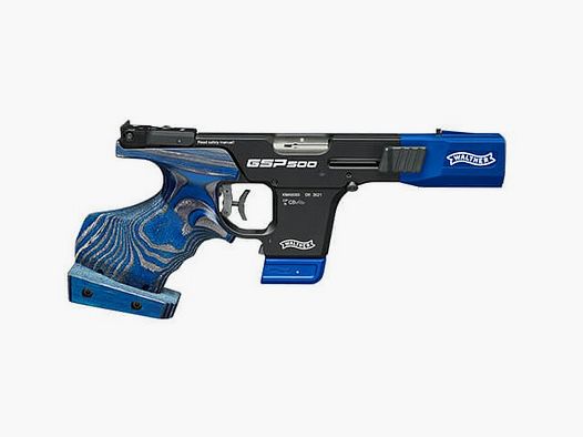 Carl-Walther GSP 500 .22lr pistola sportiva