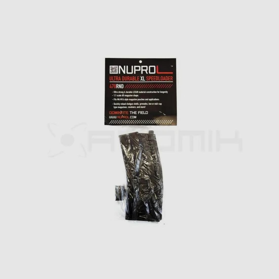 Speedloader Nuprol - Kapazität 470 BBs - Schnellladung - Optimieren Sie Ihre Airsoft-Nachladungen, Bild 4 von 5