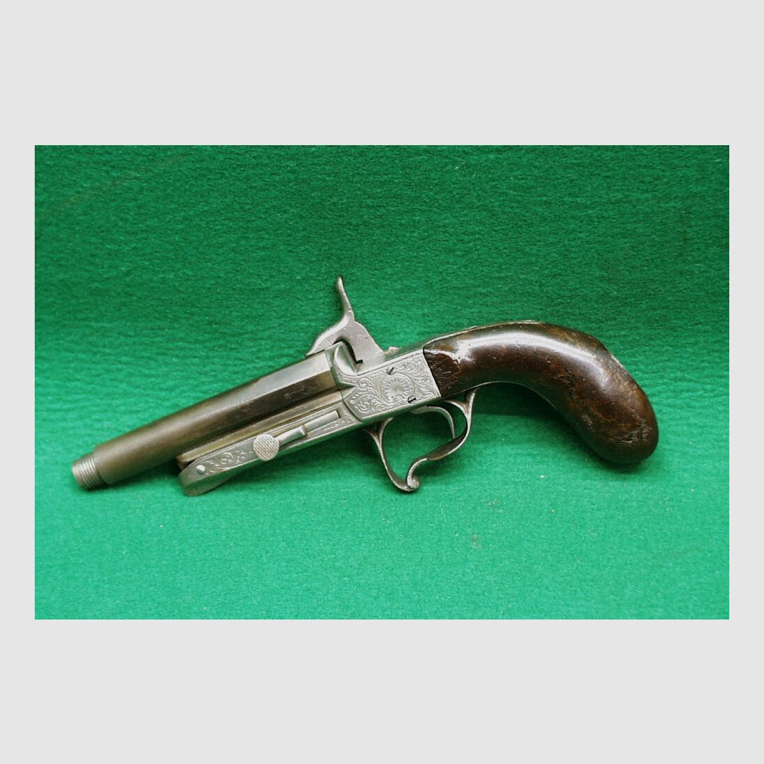 St. Etienne pistols - Lefaucheux shotgun