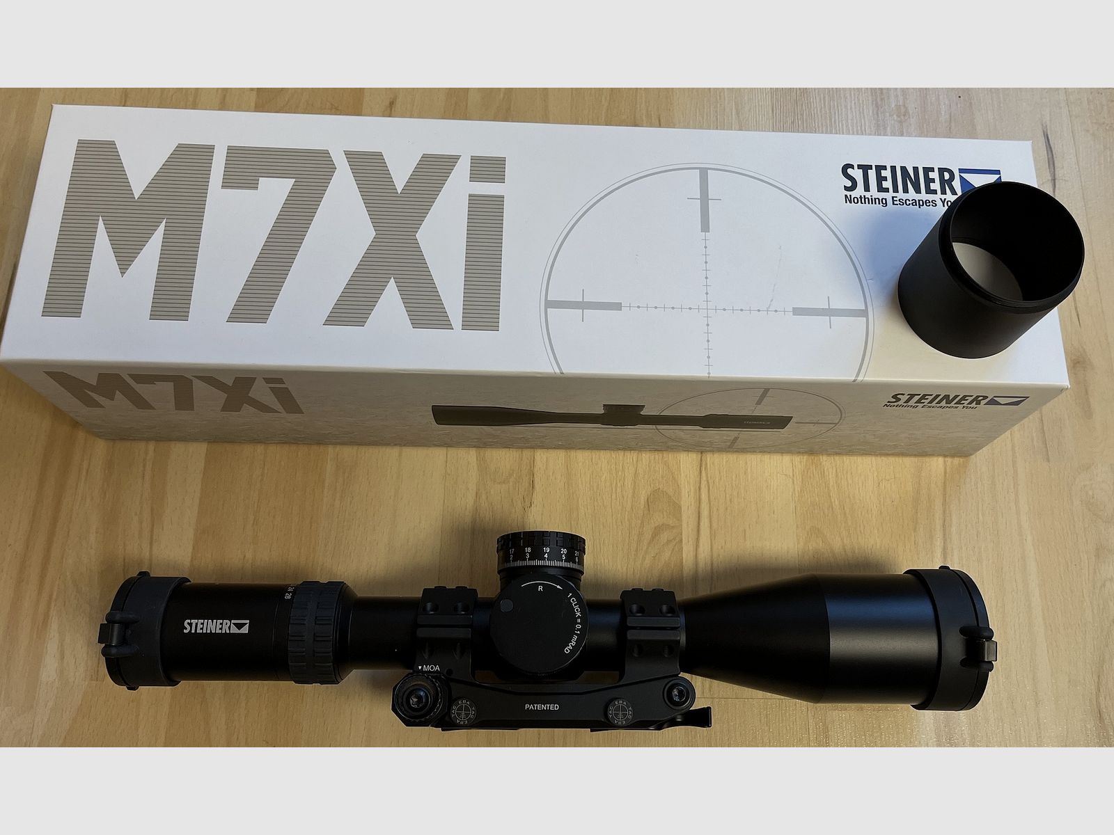 Steiner M7Xi 4-28x56 MSR2, Eratac Blockmontage