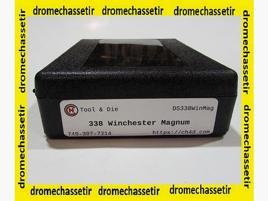 Jeux d&rsquo;outils CH4D rechargement en calibre 338 winchester magnum