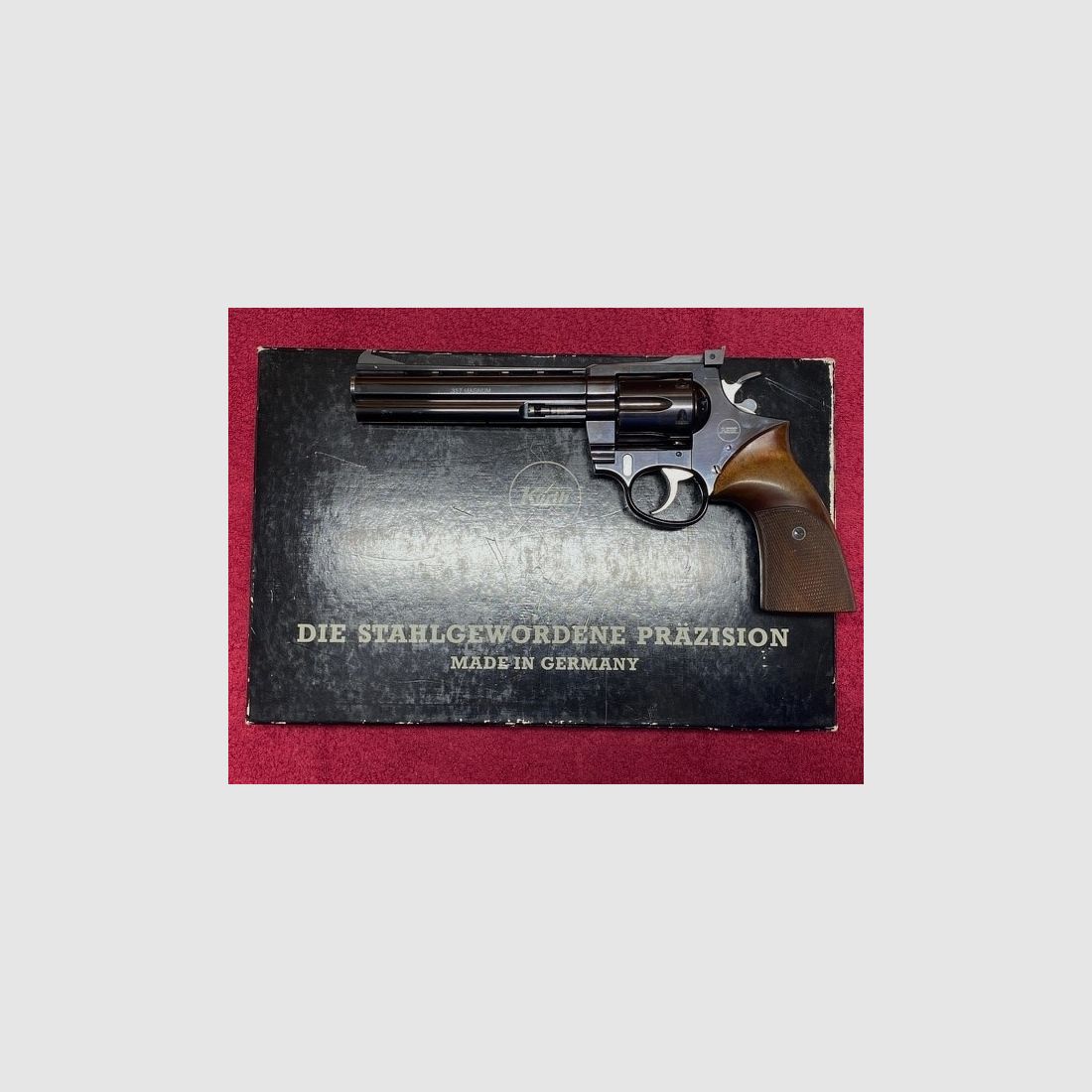 Auflösung meiner Sammlung: Korth Revolver Model Sport 6" Kal. .357 in original Verpackung