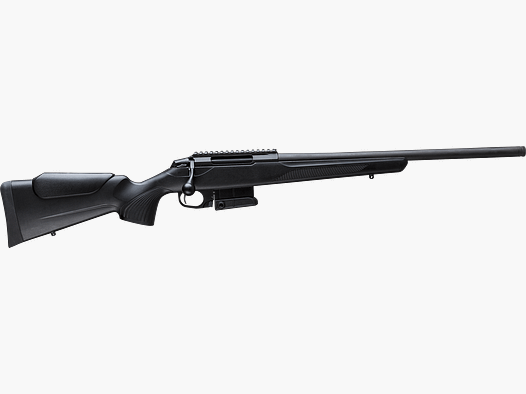 Tikka T3x Compact Tactical Riffel, justerbar, gevind, venstre
