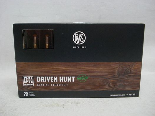 .30-06 Driven Hunt Green - 10,7g/165gr (a20)