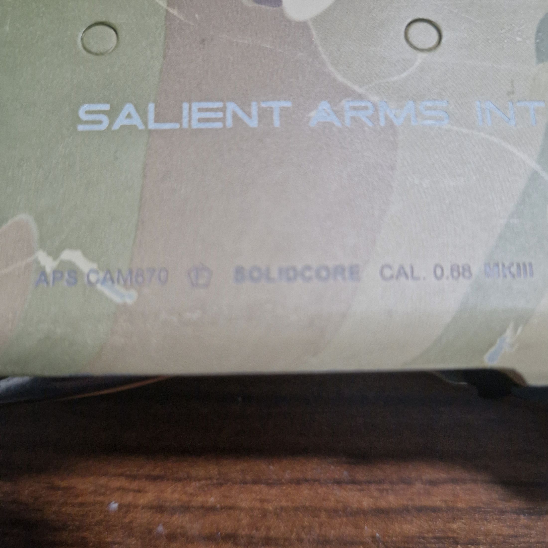 R.A.M 2x Schrotflinte. F im fünfeck j. 2021! Von APS SAI CAM 870. Cal.68 mit Extras.