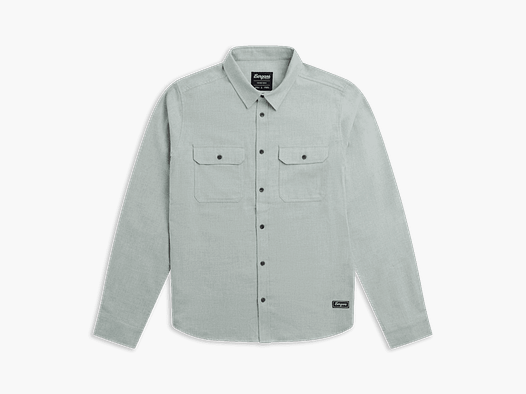 Bergans Nordmarka Flannel Shirt Men Dried Sage XXL