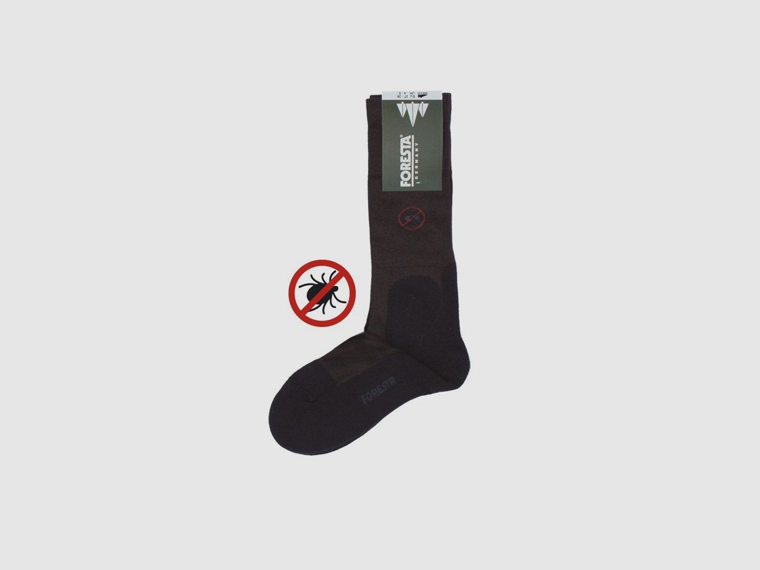 FORESTA Funktionssocken - Anti-Zecken-Socke Made in Germany