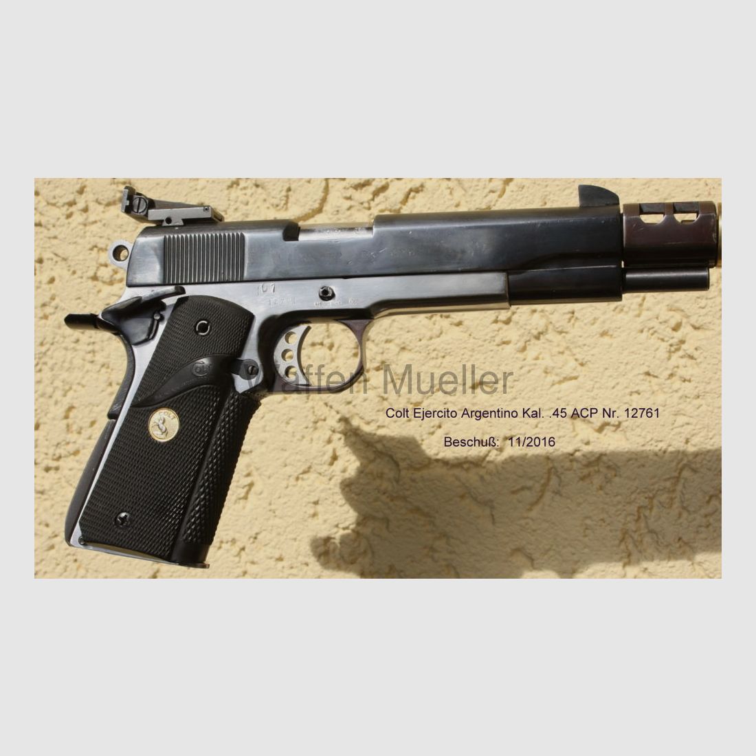 Colt	 Ejercito. Argentino