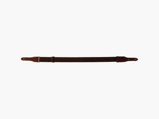 Cobra leather sling, cotton strap - Country Sellerie