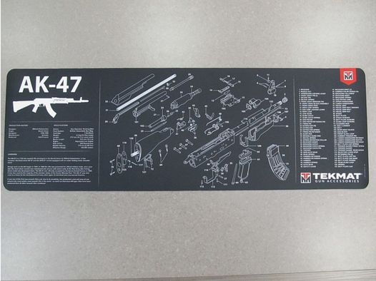 TEKMAT ARBEITSPLATZMATTE AK47