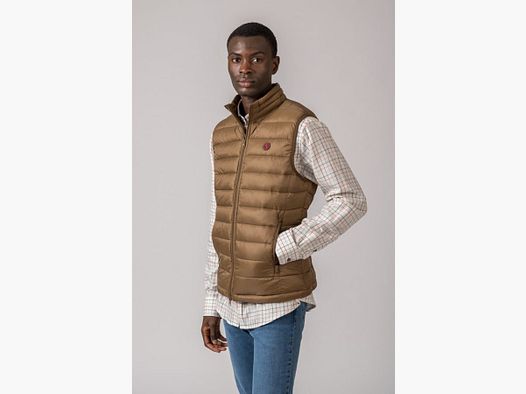 Herrenweste Modell Lugo Camel