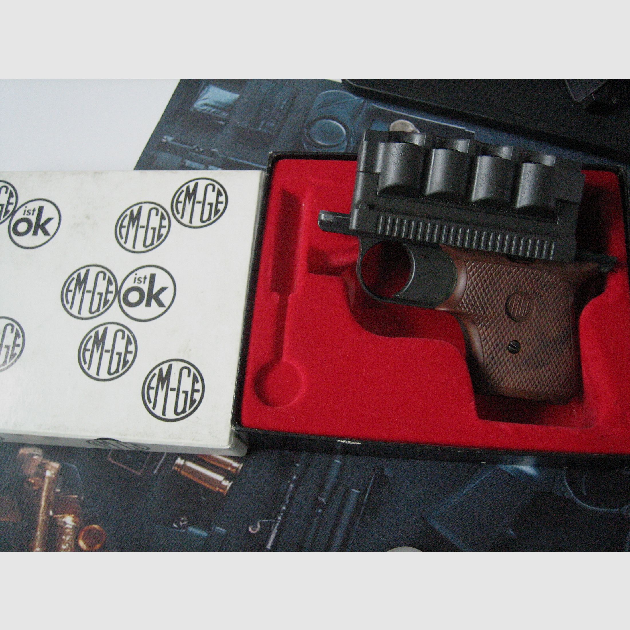 Pistola a salve EM-GE 64 Stakkato 6mm NUOVO NUOVO NUOVO molto raro