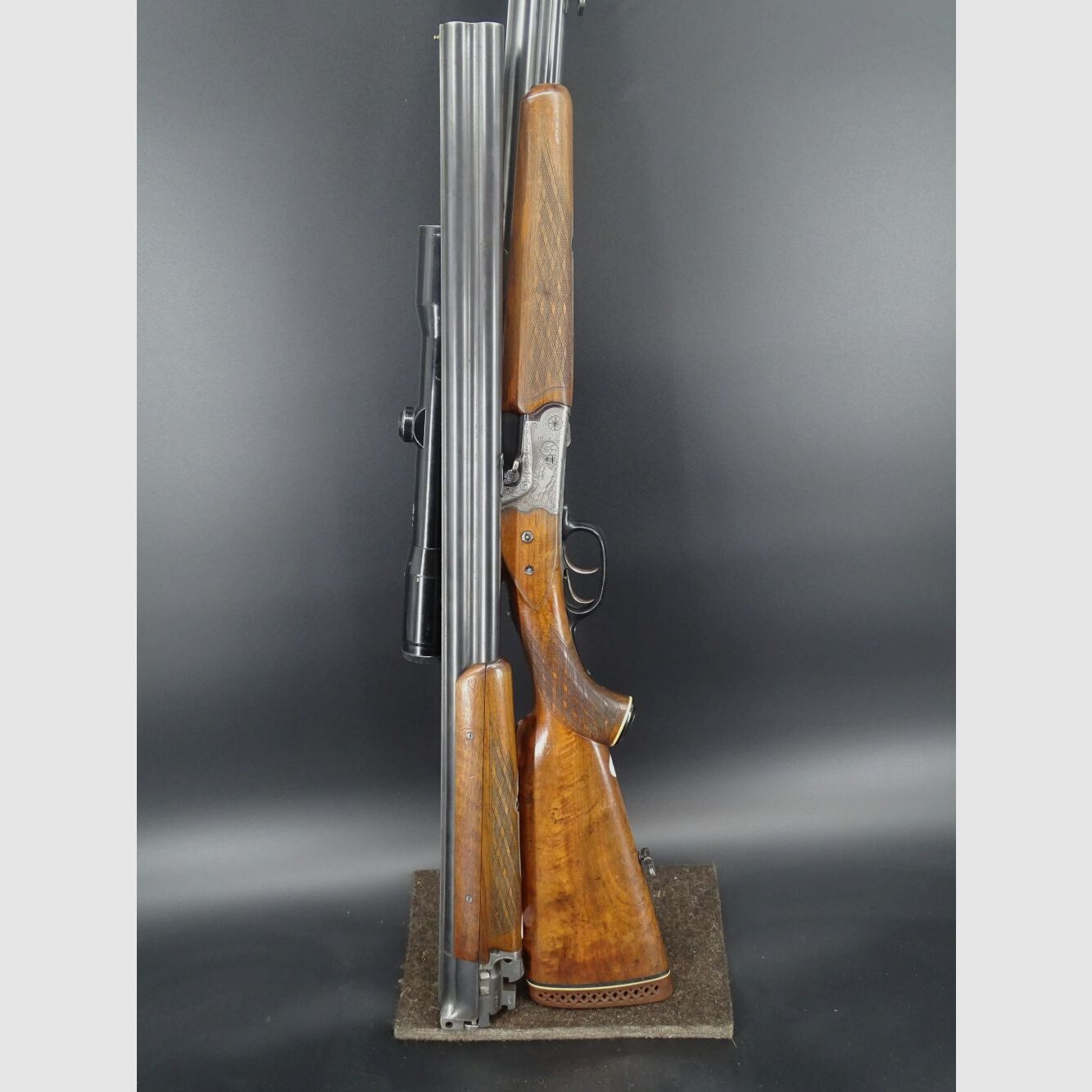 Heym BBF BF 55 mit WL Kaliber 7x65R 16/70 Baujahr 1961 BF 55 mit WL