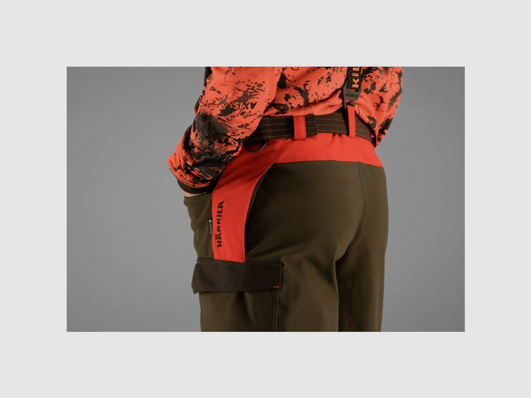 Härkila Herren Hose Wildboar Pro Orange blaze/Willow green