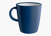 Tazza con manico Blue Ocean/Nautical