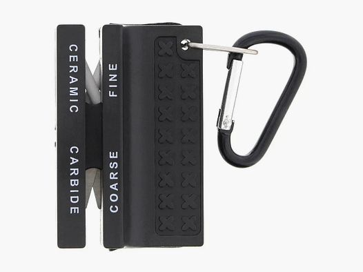 Black Ice 2 in 1 Messcherpener zwart