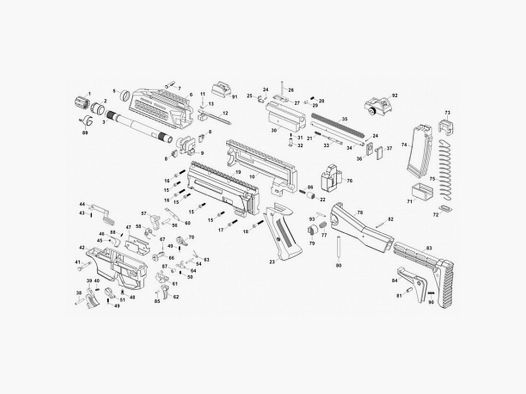 Buffer para CZ Scorpion Evo