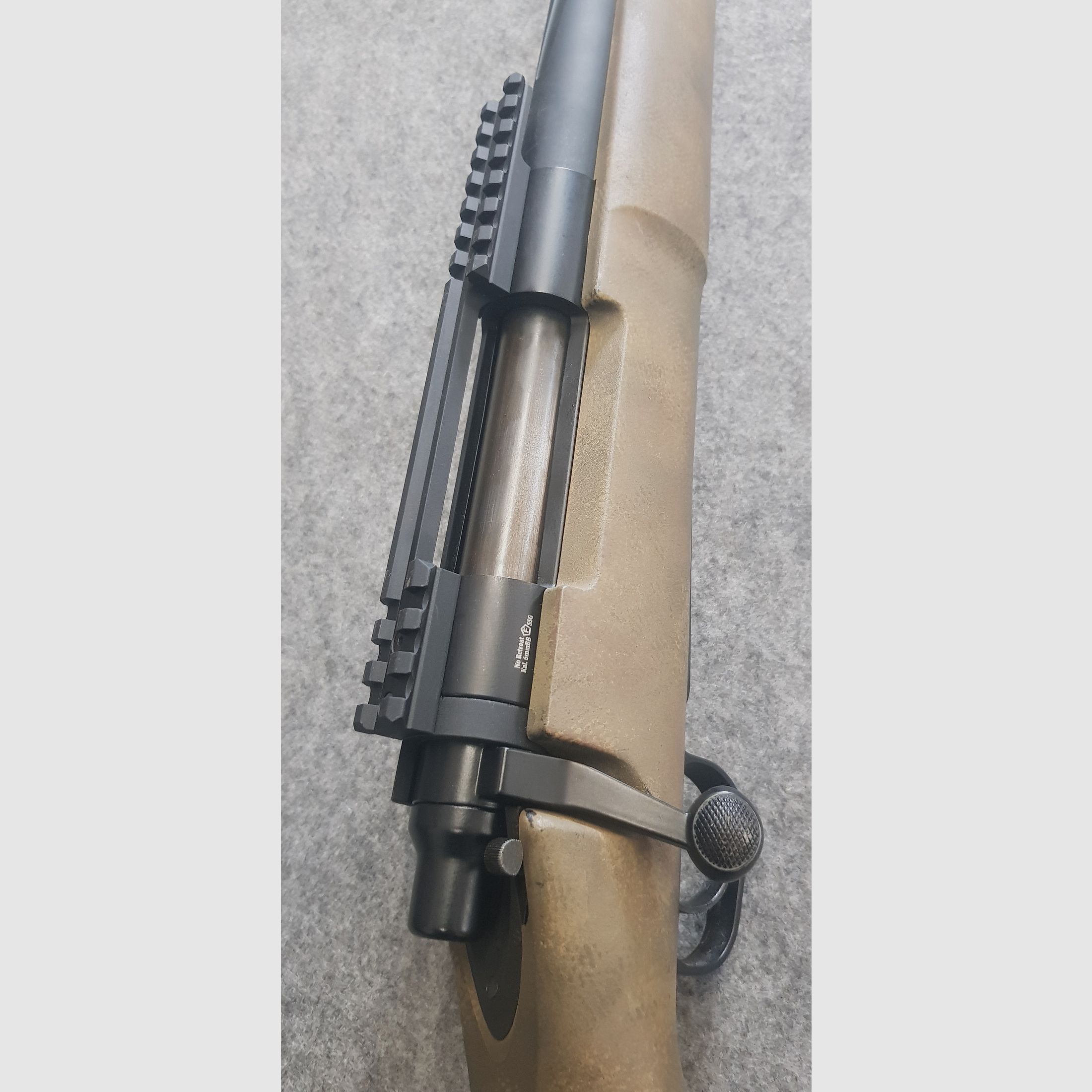 Fusil de sniper Novritsch SSG24 à ressort Softair à partir de 18 ans 6mm BB