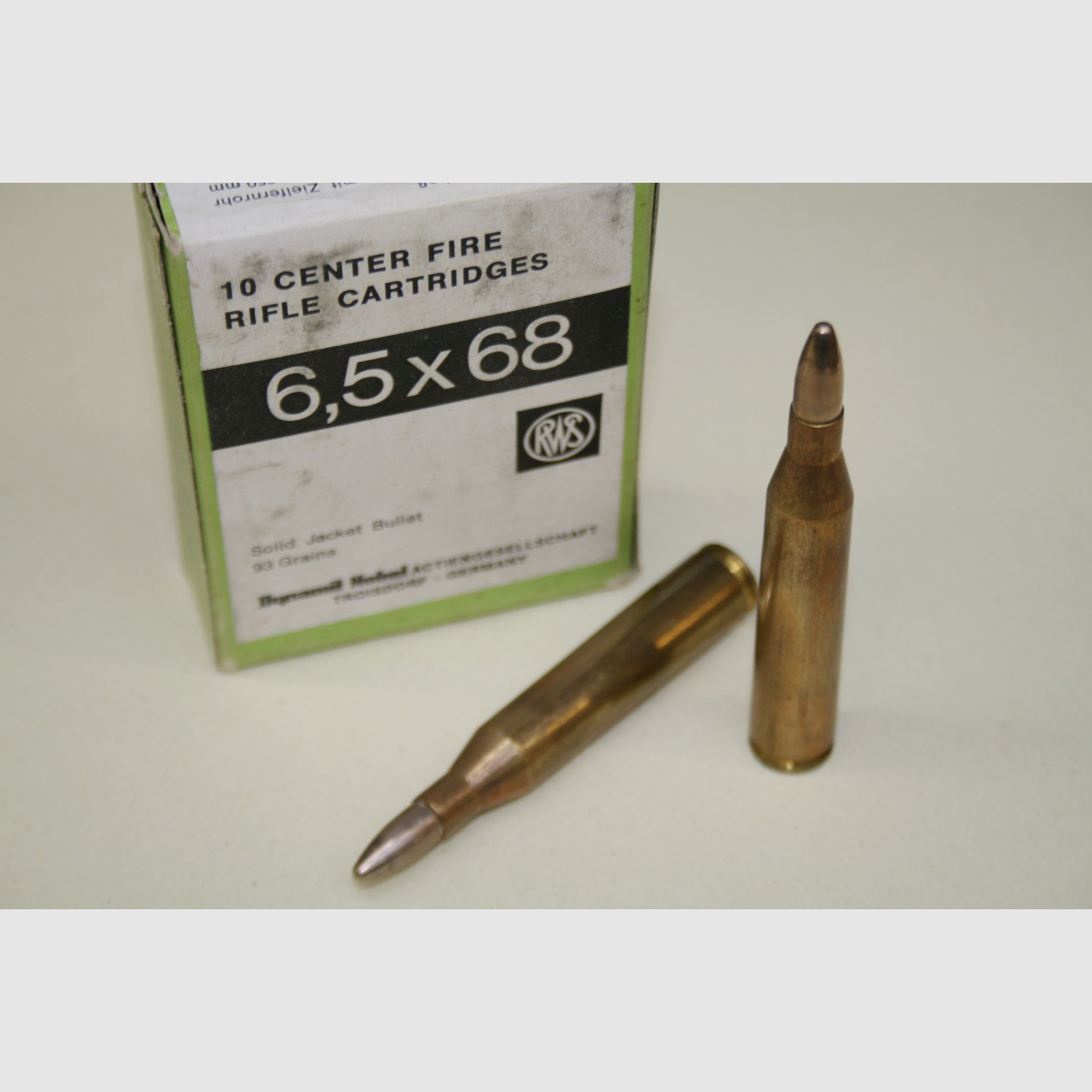 Boîte de 20 munitions 6,5 x 68 / 93gr – RWS