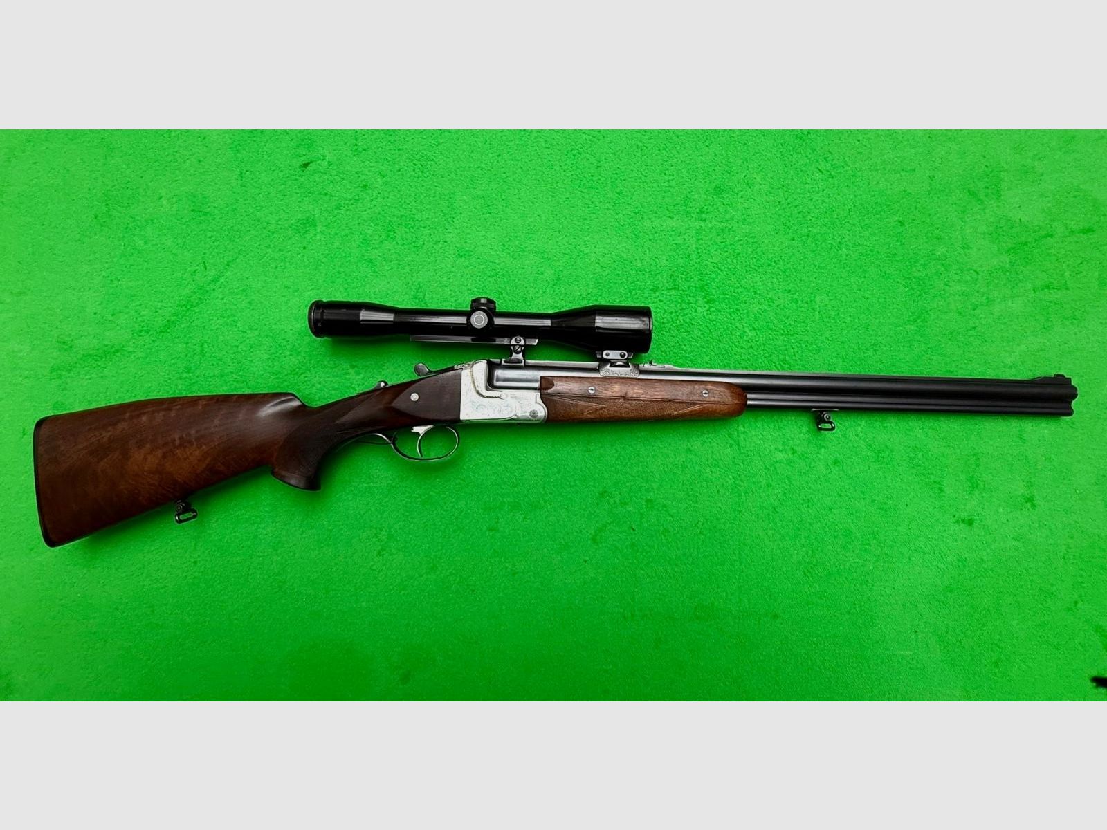 Krieghoff BBF 7x65R i 16/70 z ręcznym napinaczem