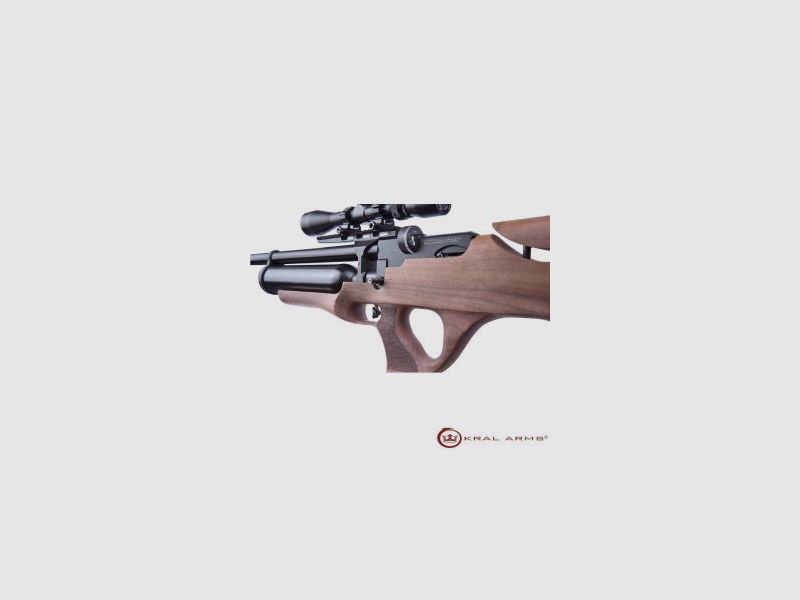 Karabina PCP KRAL Puncher Ekinoks Drewno S/A. Kal. 6,35 mm – 24 Dżuli, zdjęcie 3 z 4