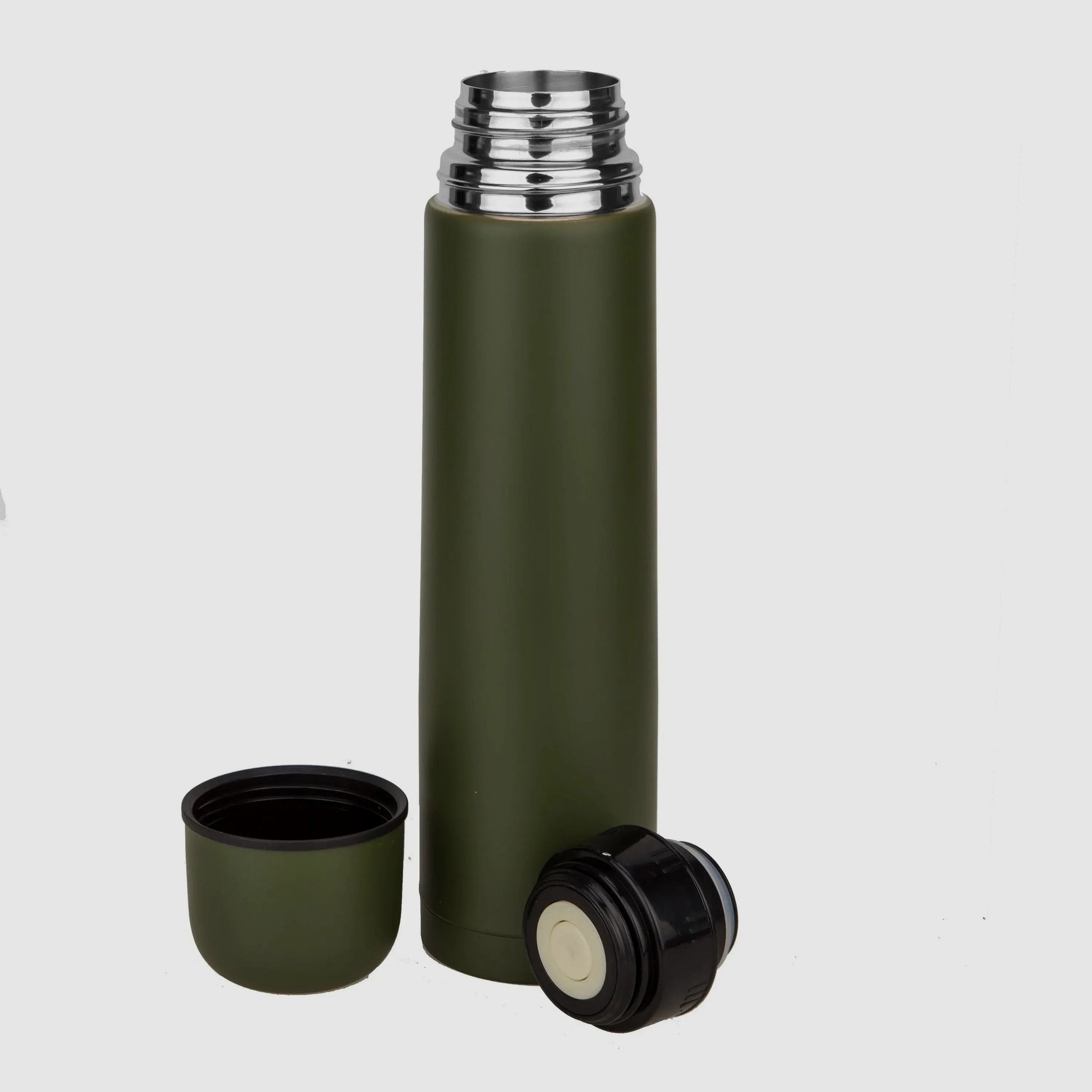 Fox Outdoor Vakuum Thermoflasche MFH 1 L oliv