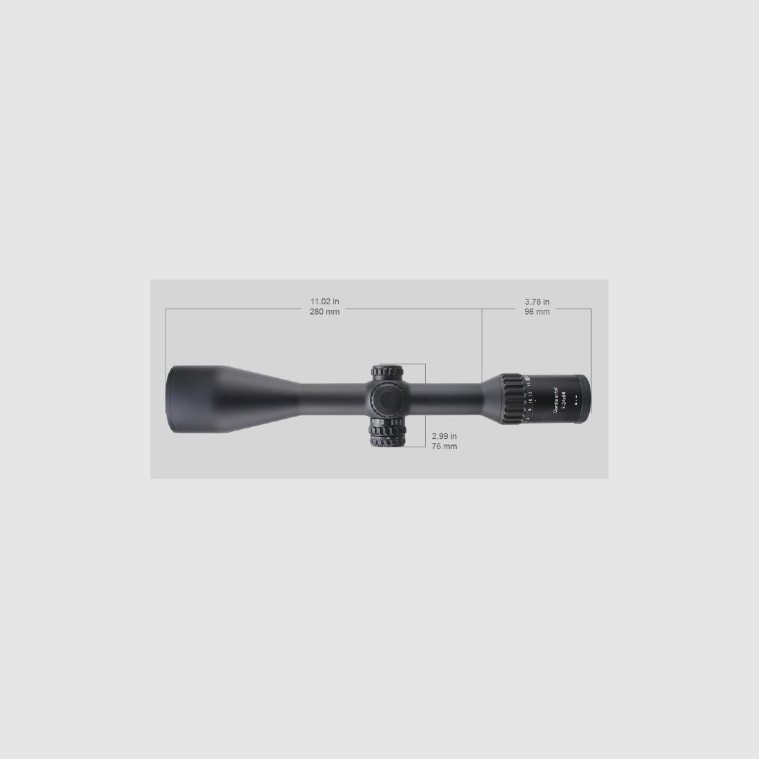 Continental x8 3-24x56 SFP ED VECTOR, immagine 14 di 15