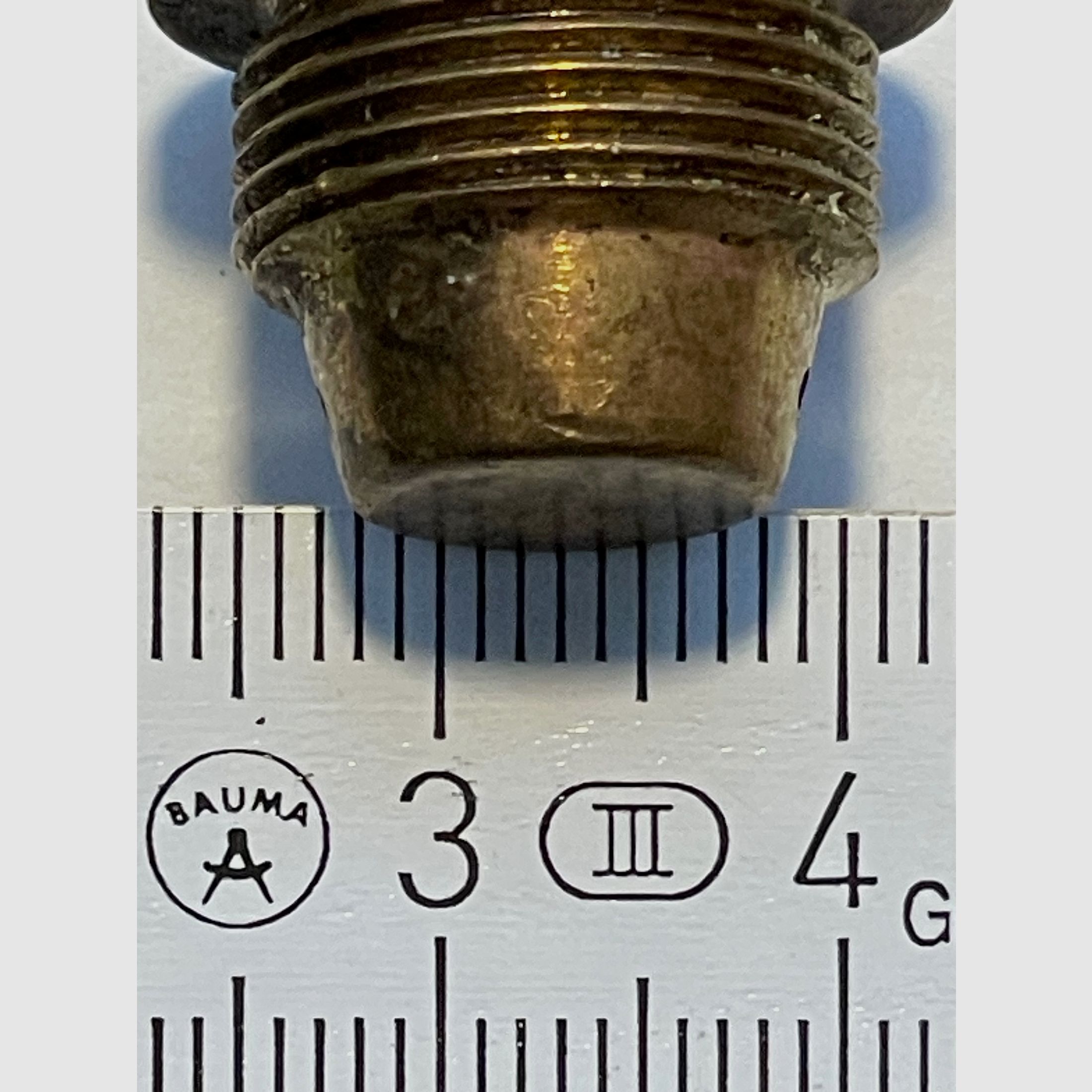 Sauerstoffdralldüse, V2, Aggregat IV, Rakete, mit Abnahme