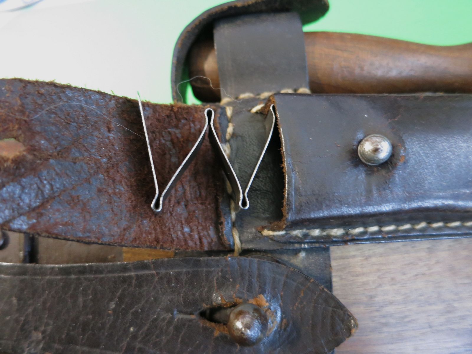 Mauser C96 -Czerwona 9-, Broomhandle, Mauser Oberndorf, kal. 9 mm, numer zgodny, oryginalny łoże + narzędzie #100