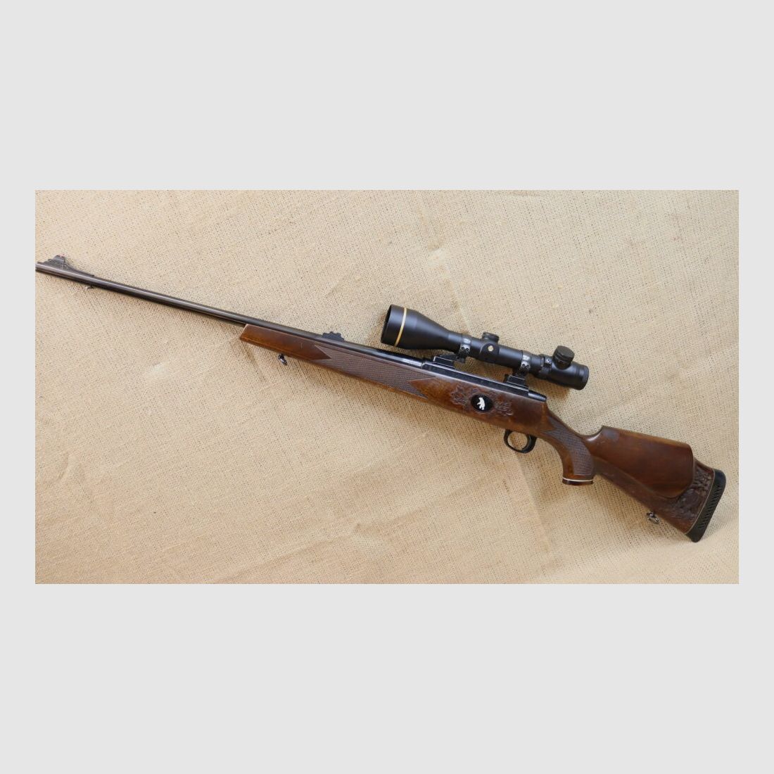 Kongsberg Lakelander Mod. 389 avec lunette Leupold calibre 9,3x62