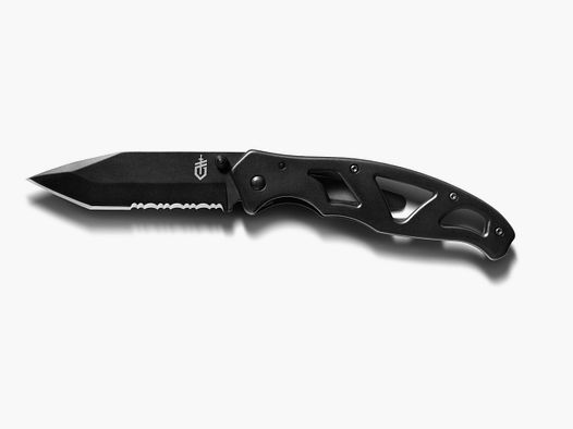CUCHILLO PLEGABLE GERBER PARAFRAME II TANTO SERRADO