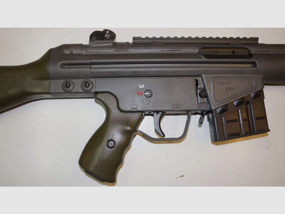 Schwaben Arms GmbH rifle semiautomática SAR M41 SPORTMATCH MF3 G3KT calibre 308win. - HECHO EN ALEMANIA - similar a HK41/G3