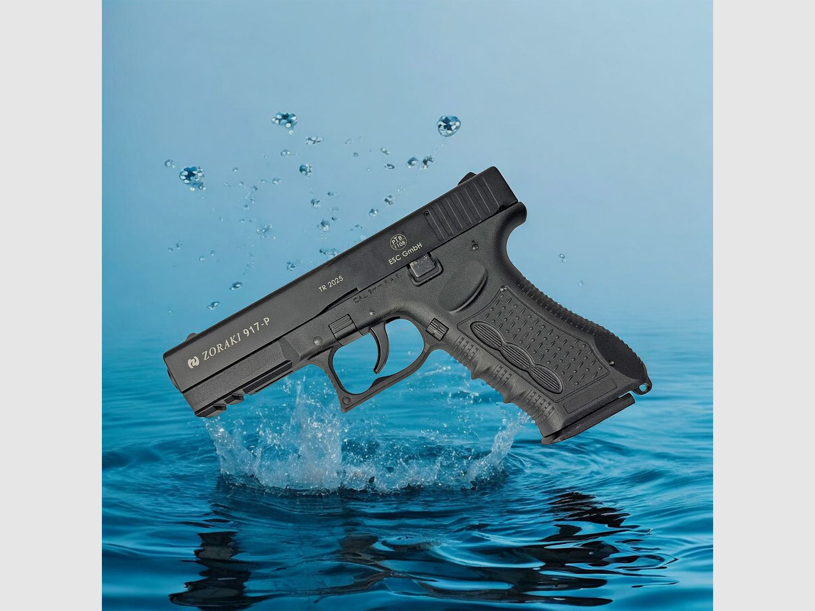Pistola de fogueo Zoraki 917 cal. 9 mm P.A.K.