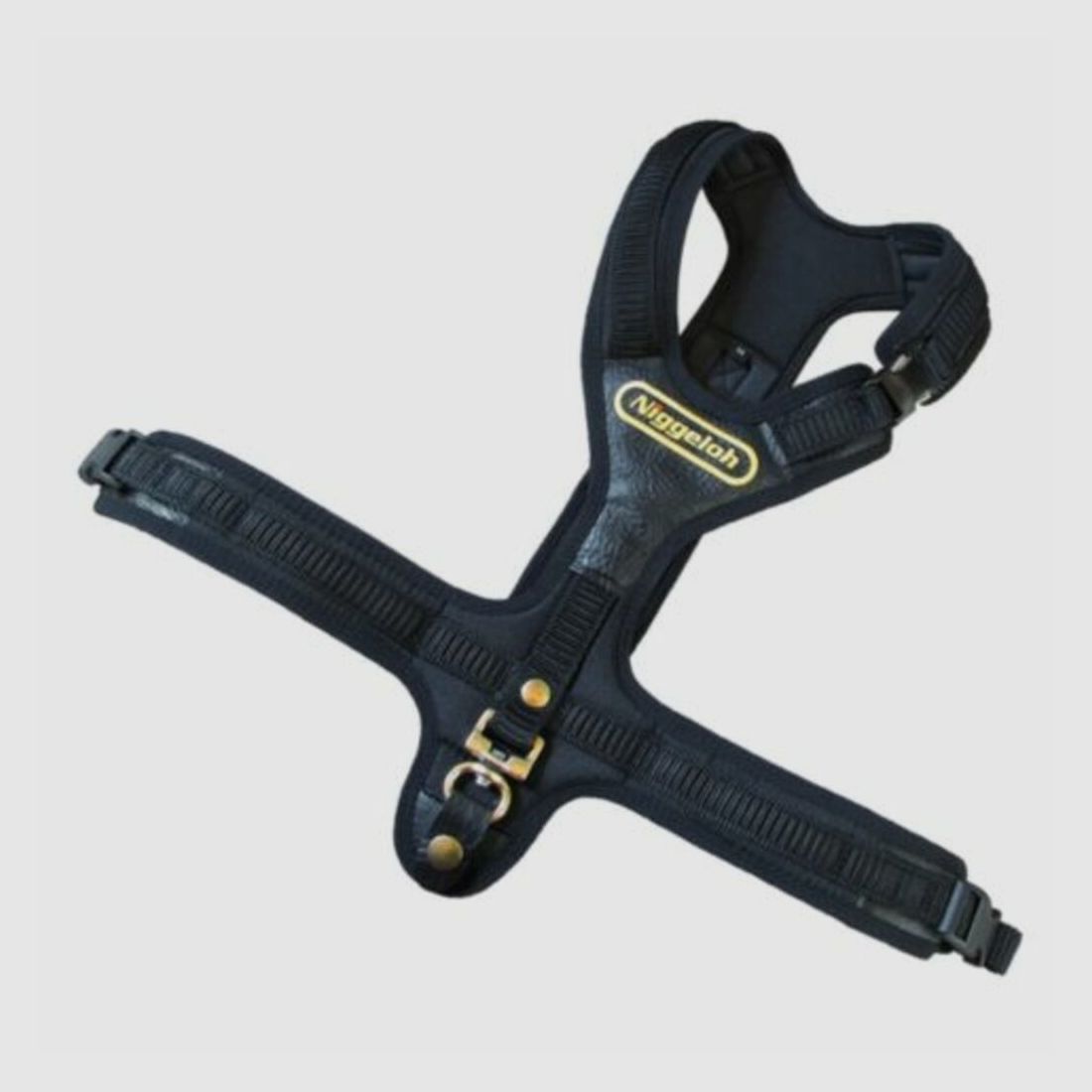 Niggeloh Follow Tracking Dog Harness with Quick Release Black XL