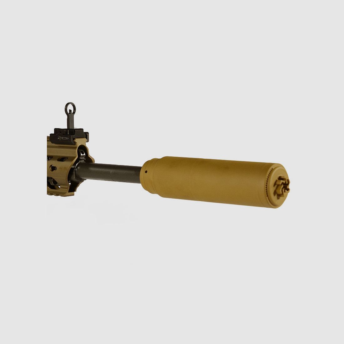 B&T QDM Slimline, Silenziatore per Fucile SRBS M.A.R.S, Cerakote RAL8000 (come G28)