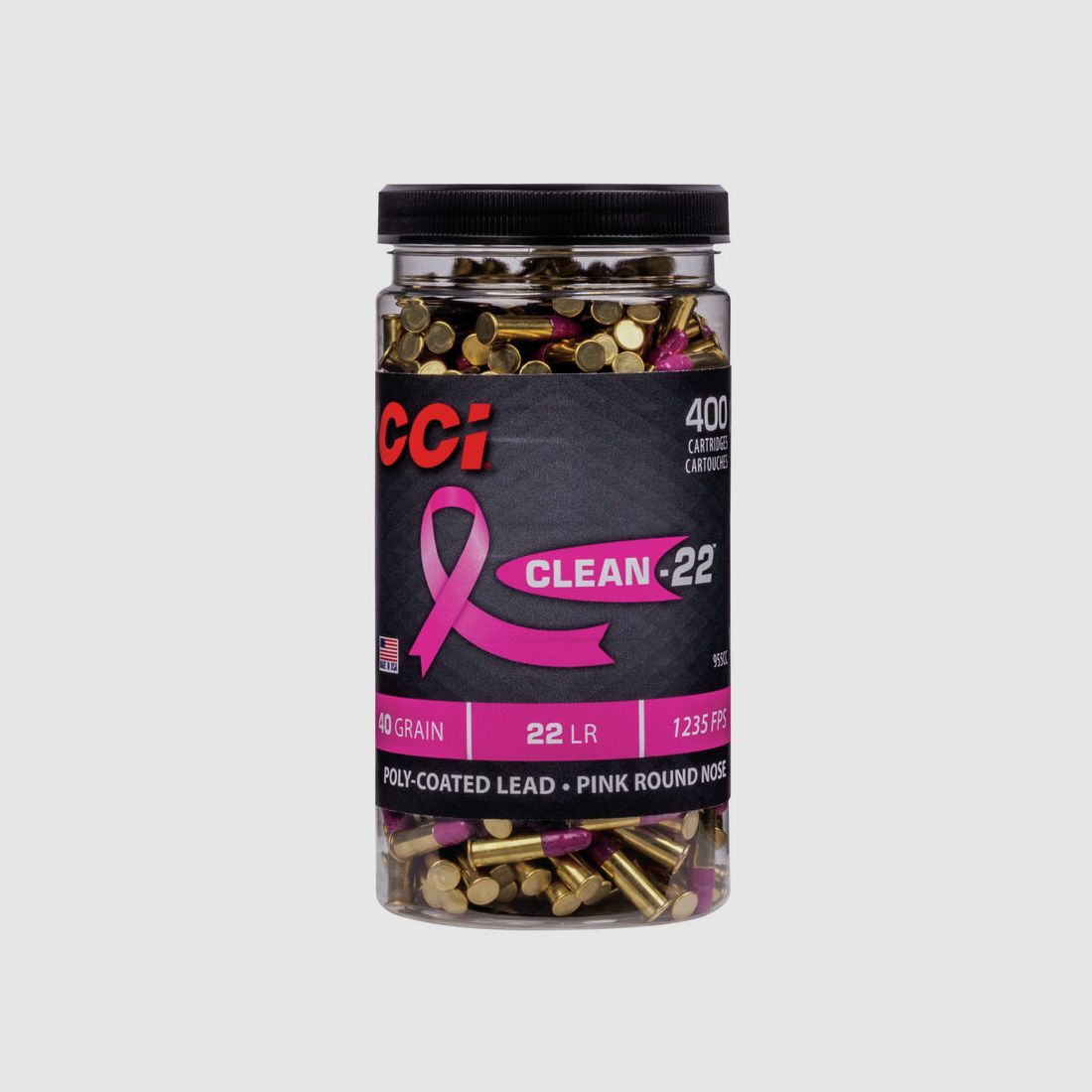 CCI Clean-22 .22 LR 40GR LRN 400 Patronen