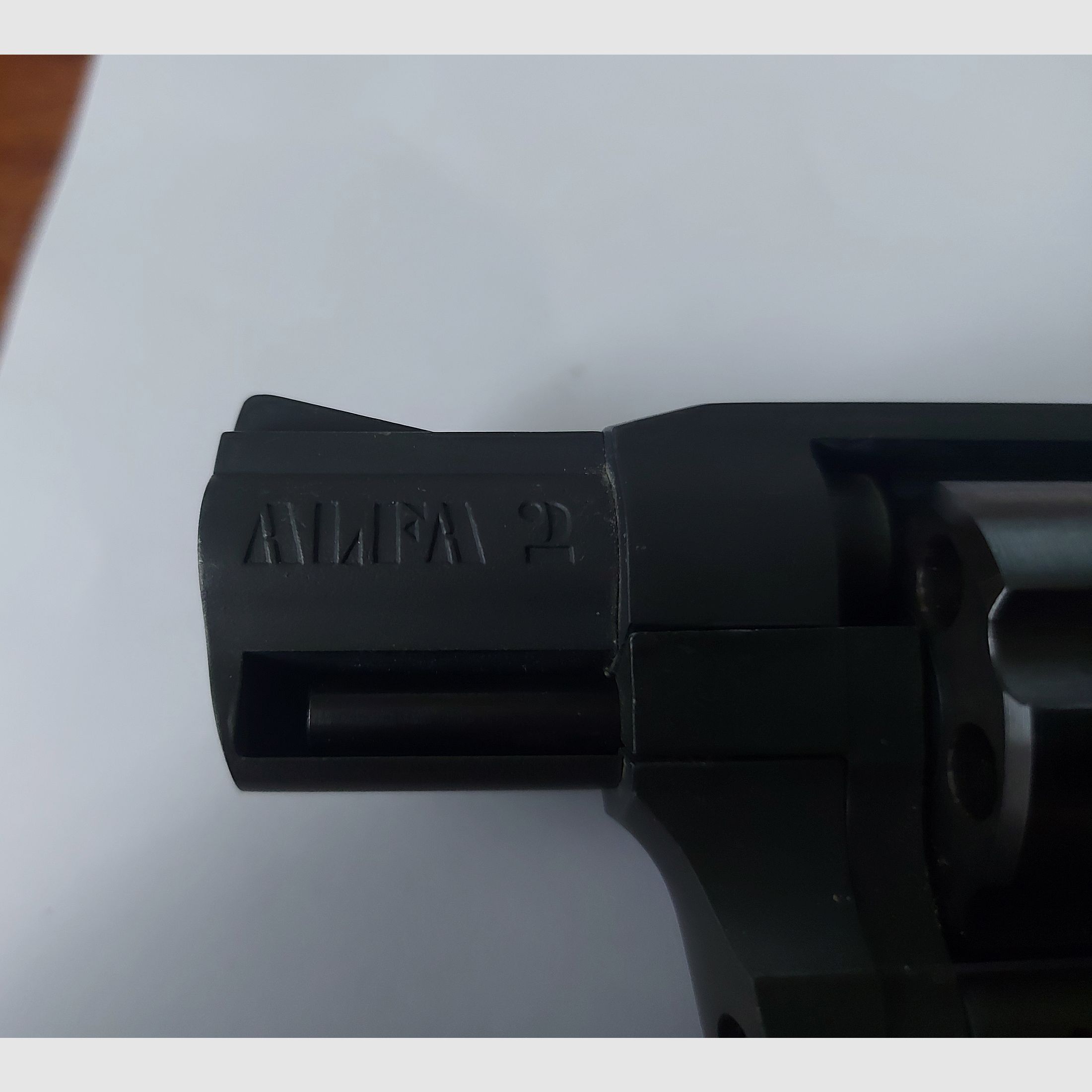 ALFA 2 Revólver Umarex 9mm PTB 593 RARO / RARO / COLECCIONISTA