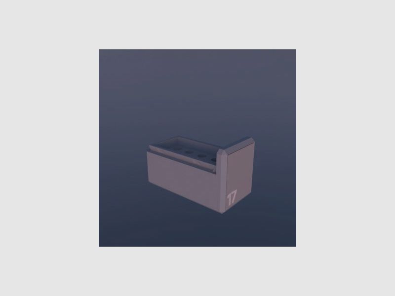 Filamelt Munitionsbox / .17 Hornet / ‘Schiebedeckel’ / Patronenbox, Ammo Box