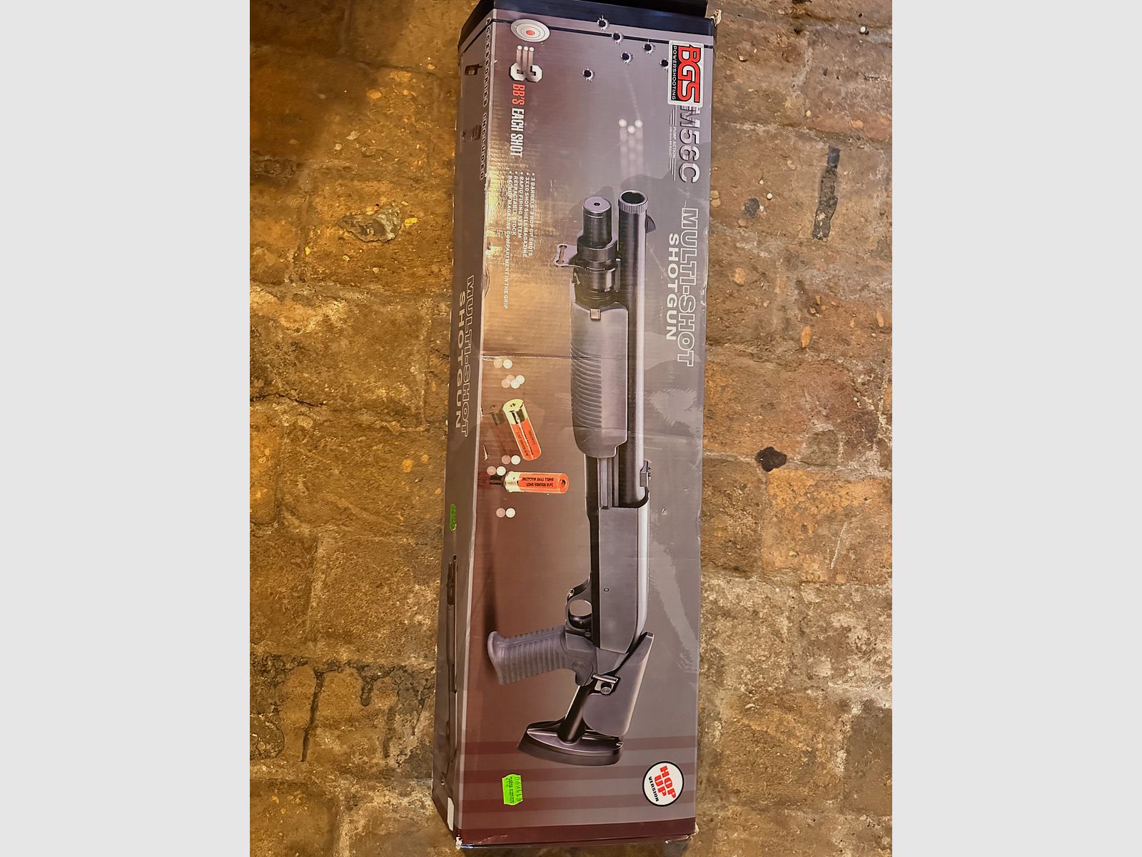 Fucile a pompa multi-colpo Airsoft BGS M56C