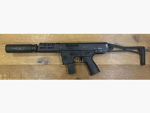 B&T AG (Brügger und Thomet) GHM9 Glock Selbstladebüchse mit Schalldämpfer