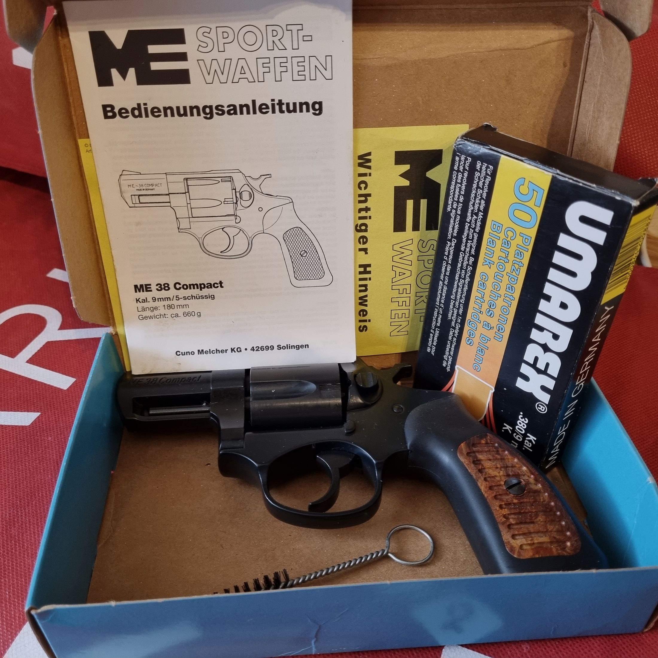 ME38 Compact, zzgl. 50 Schuss, PTB 797