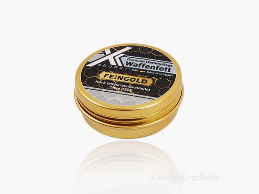 shoXx Premium Weapon Grease 30ml Fine Gold Screw Can