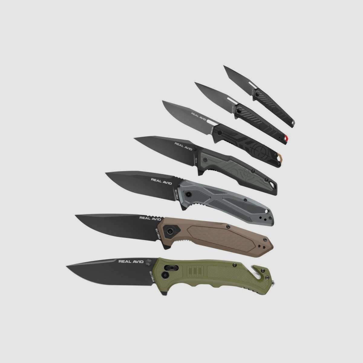 PACK 7 MESSER RAV