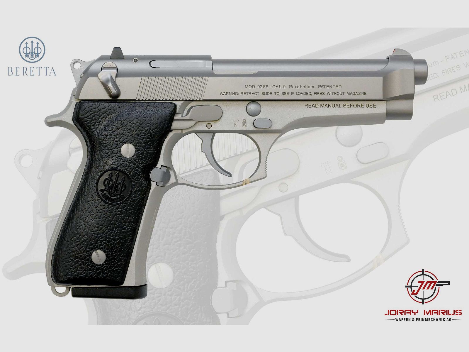 Beretta 92 FS Inox 9mm Para