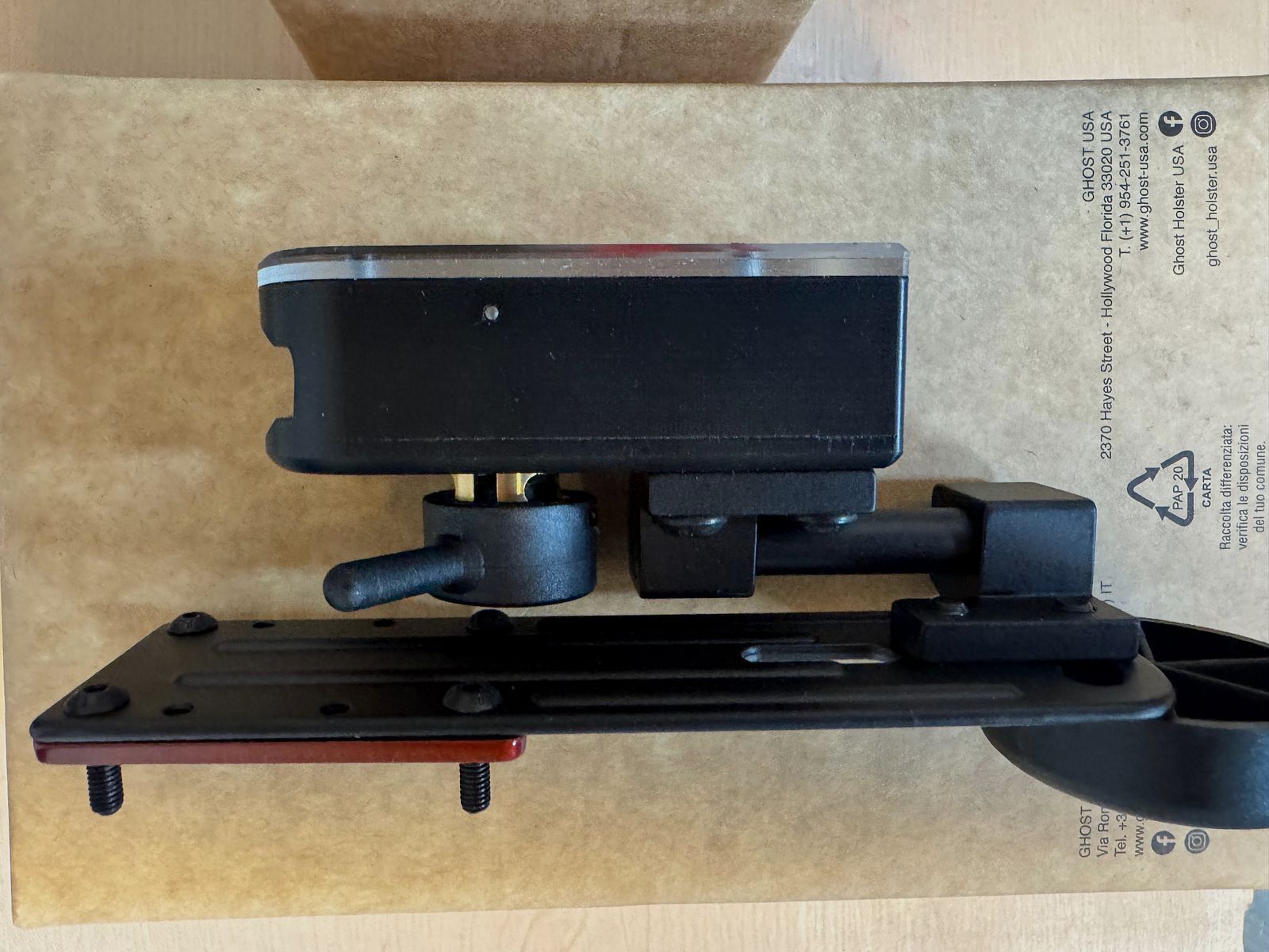 Ghost Ultimate Evo CZ Shadow2 Holster for the right hand